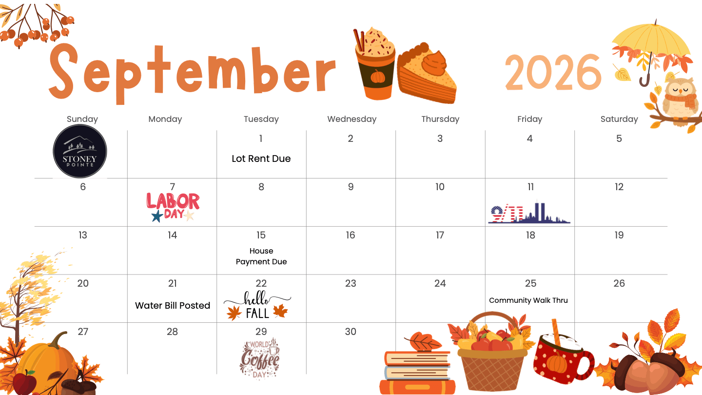 Community calendar